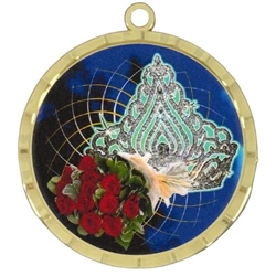 2-1/4" Beauty Queen Medal