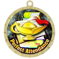 2-1/4" Perfect Attendance Medal