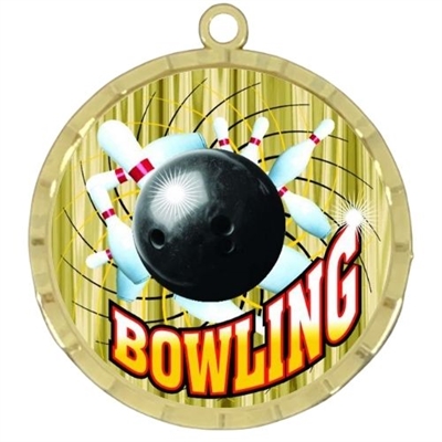 2-1/4" Bowling Medal