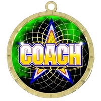 2-1/4" Coach Medal