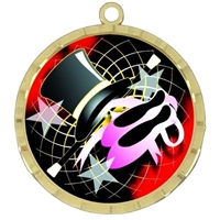 2-1/4" Dance Medal