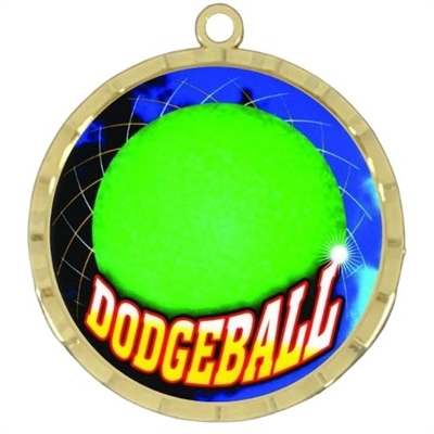 2-1/4" Dodgeball Medal