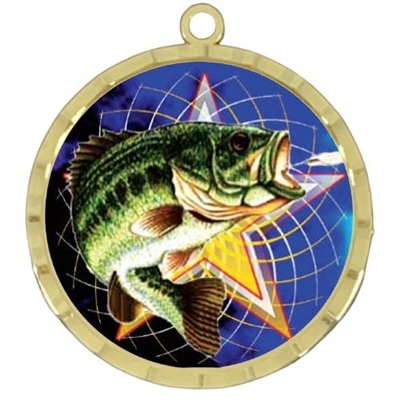 2-1/4" Fishing Medal