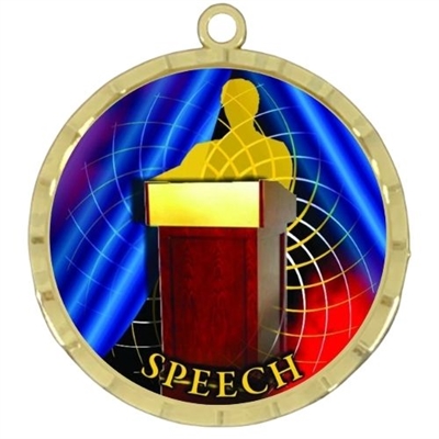 2-1/4" Speech Medal