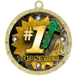 2-1/4" Top Sales Medal