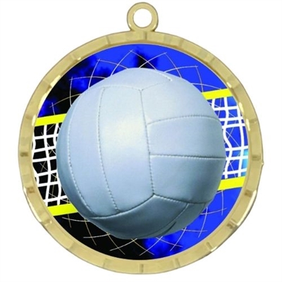 2-1/4" Volleyball Medal