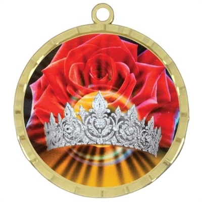 2-1/4" Beauty Queen Medal