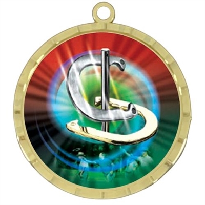 2-1/4" Horse Shoe Medal