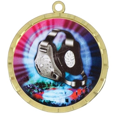 2-1/4" Wrestling Medal