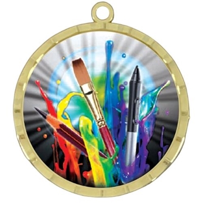 2-1/4" Art Medal