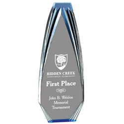8" Diamond Obelisk Acrylic Awards