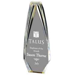 8" Diamond Obelisk Acrylic Awards