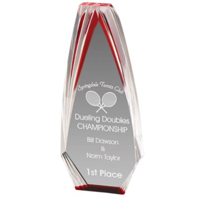 8" Diamond Obelisk Acrylic Awards