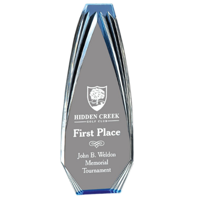 9" Diamond Obelisk Acrylic Awards