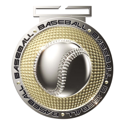 3" Premium DPM Baseball Medal (DPM101)