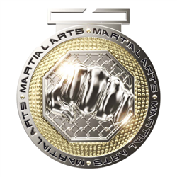 3" Premium DPM Martial Arts Medal (DPM121)