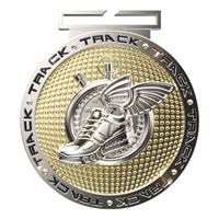 3" Premium DPM Track Medal (DPM138)