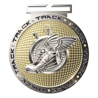 3" Premium DPM Track Medal (DPM138)