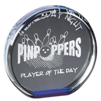 5" Diameter Acrylic Awards