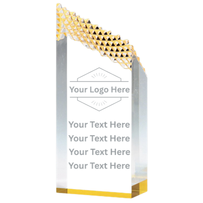9" Diamond Ridge Acrylic Awards