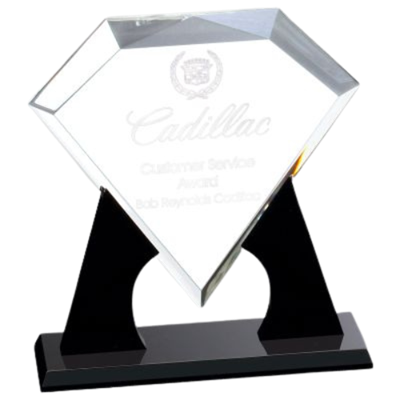 DT750 Diamond Acrylic Award 8" x 9"