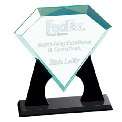 DT750B Diamond Acrylic Award 10" x 10"