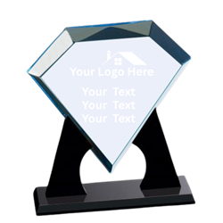 DT750C Diamond Acrylic Award 11" x 12"
