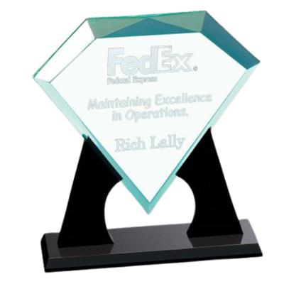 DT750C Diamond Acrylic Award 11" x 12"