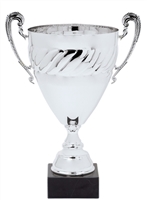 22" Silver Full Metal Award Trophy Cup