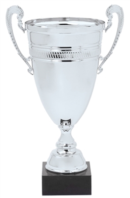 22" Silver Full Metal Trophy Cup