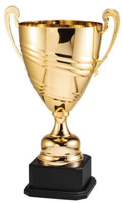 18" Gold Full Metal Award Trophy Cup