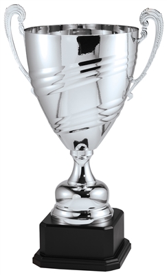 18" Silver Full Metal Award Trophy Cup
