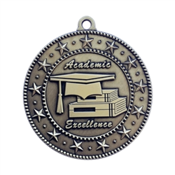 2" Express Series Academic Excellence Medal EMDC10
