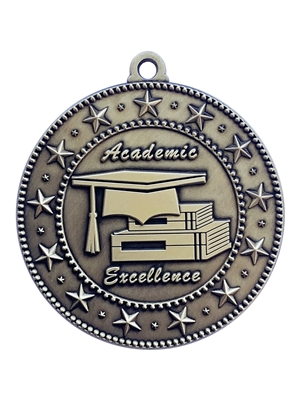 2" Express Series Academic Excellence Medal EMDC10