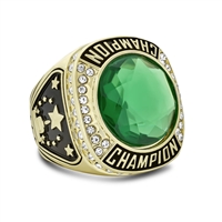 Champion Green Trophy Ring