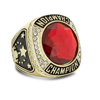 Champion Red Trophy Ring