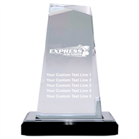 7-1/2" Clear Column Acrylic Award (EX-COL-C)