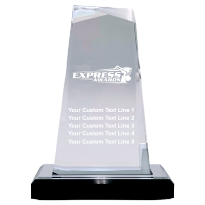 7-1/2" Clear Column Acrylic Award (EX-COL-C)