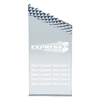 7-1/4" Clear Ice Acrylic Awards (EX-ICE-C)