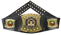 Baseball Glove Personalized Championship Leather Belt