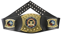 Beauty Queen Personalized Championship Leather Belt