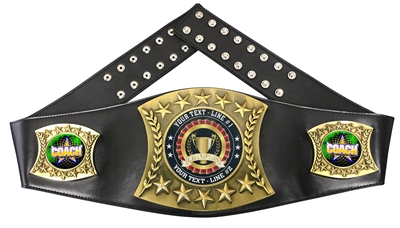 Coach Personalized Championship Belt
