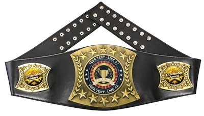 Citizenship Personalized Championship Belt