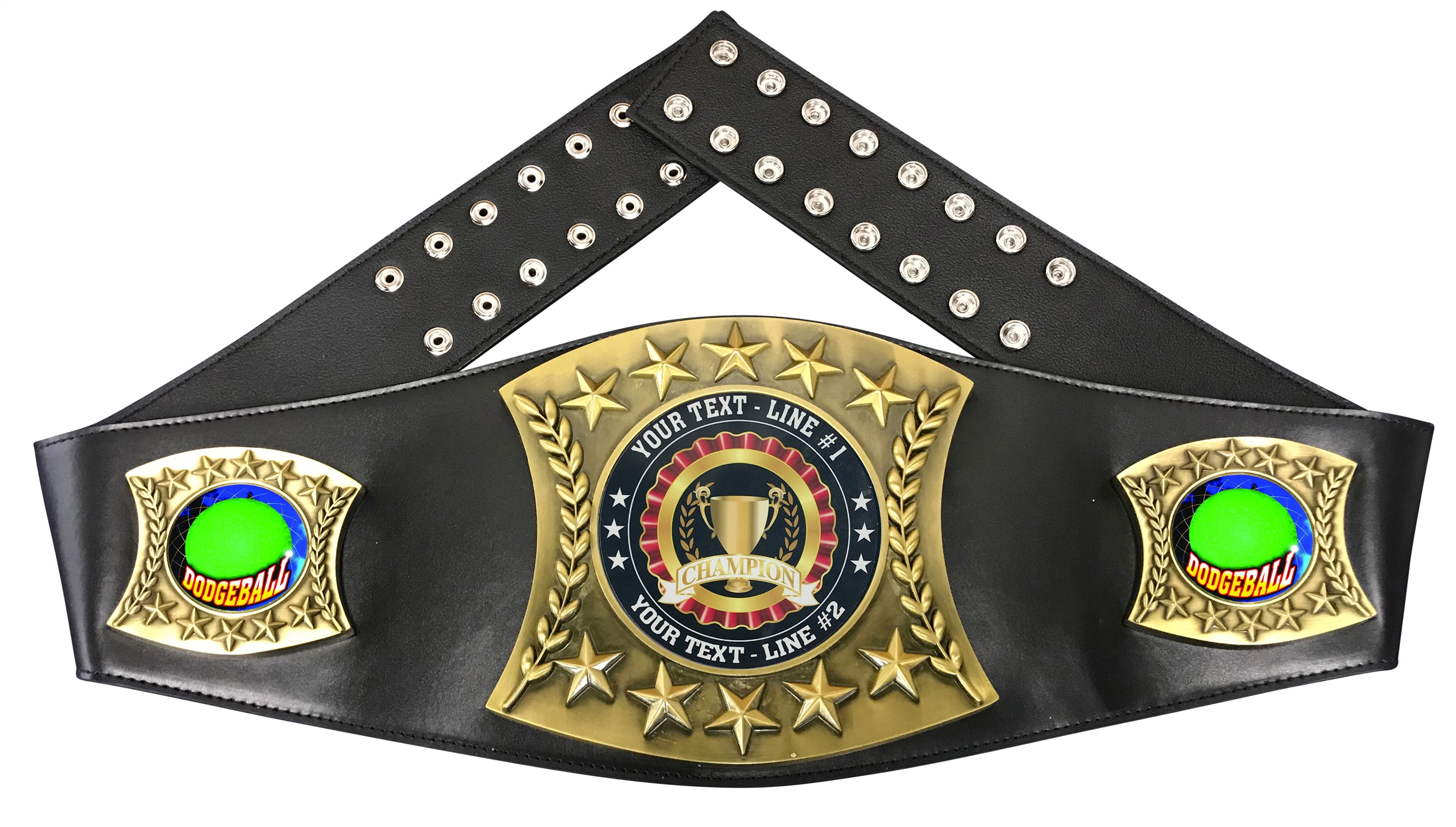 Dodgeball Personalized Championship Belt
