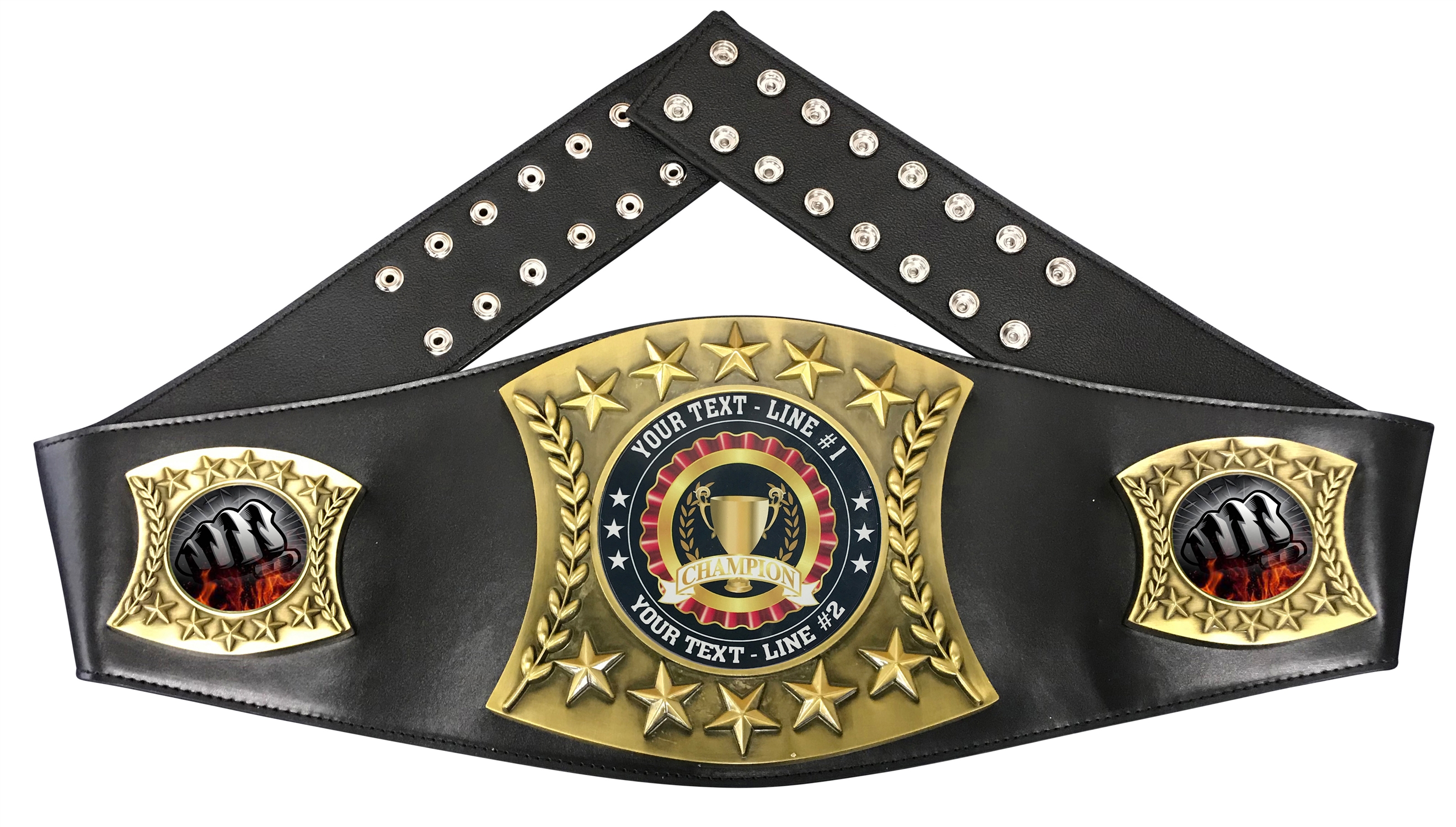 Martial Arts Personalized Championship Belt