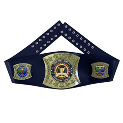 Pickleball Personalized Championship Leather Belt