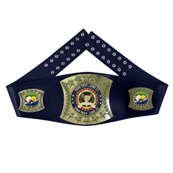 Pickleball Personalized Championship Leather Belt
