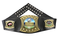 Fantasy Football Championship Leather Belt
