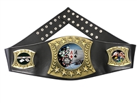 Texas Hold'em Championship Leather Belt