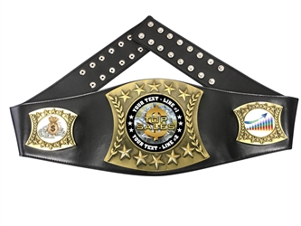 Top Sales Championship Award Belt